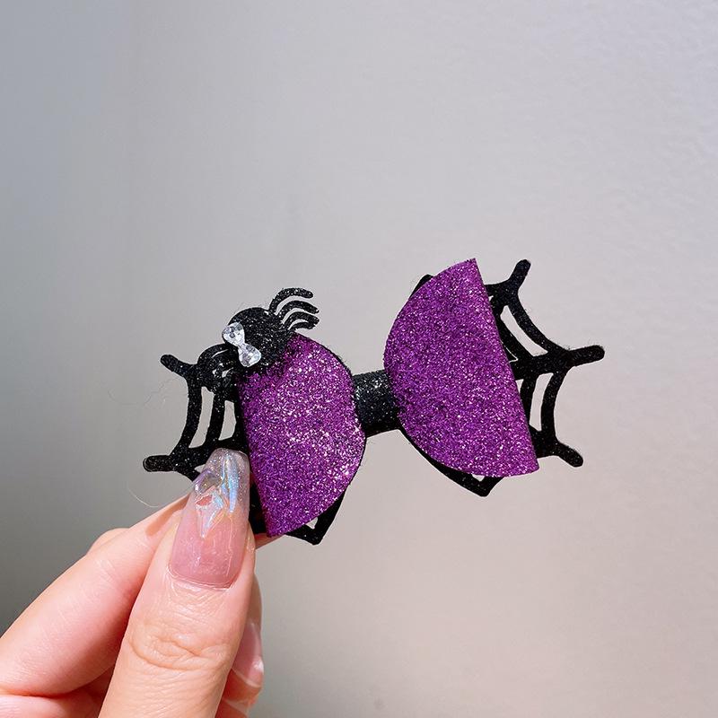 Halloween Headband: Pumpkin, Bat, Spider Web, Devil, Bow & Ghost Hair Clip