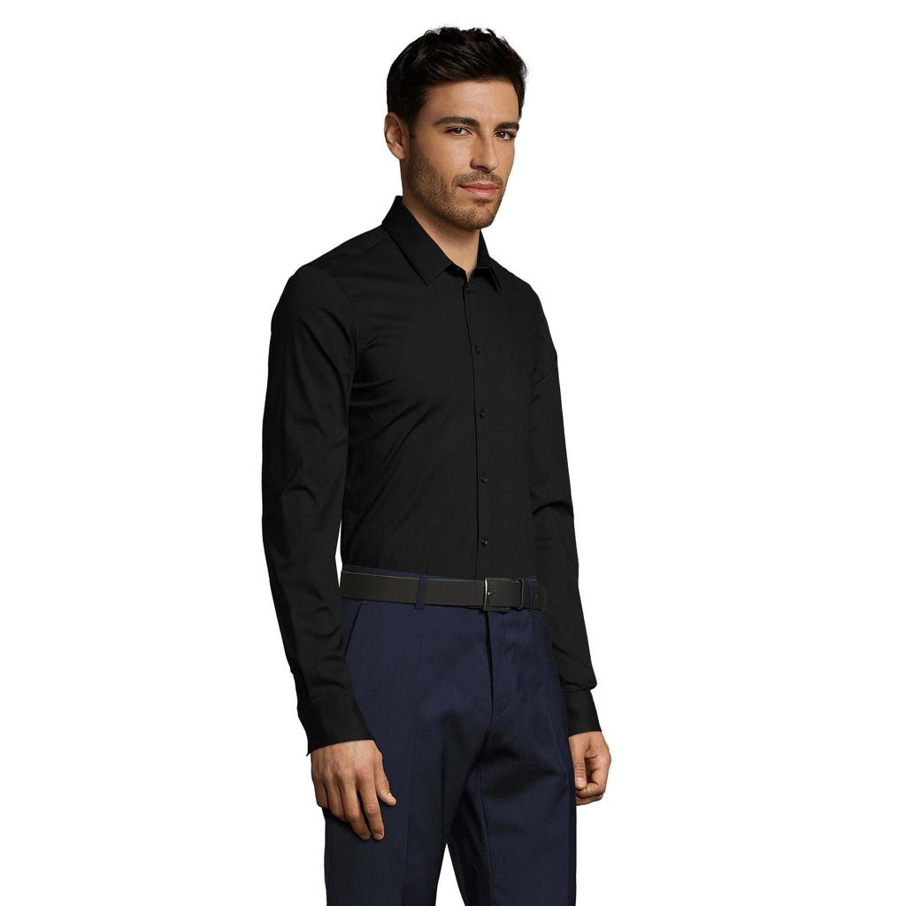 SOLS Mens Blake Stretch Long-Sleeved Shirt