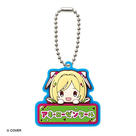 Hololive Name Puffy Rubber Mascot 1 Bandai Gashapon