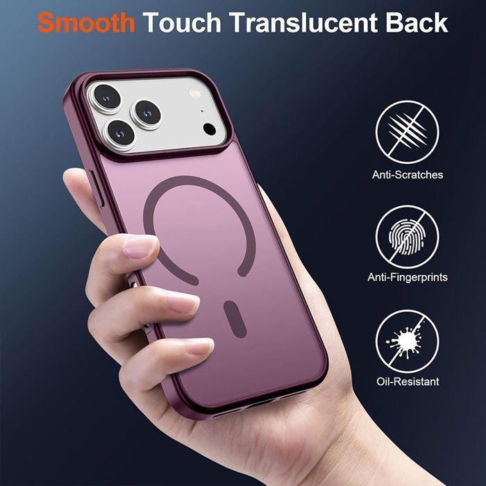 Coque de protection - BOOLING - iPhone 17 Pro - Antichoc - Anneau Magnétique - Verres Trempés