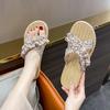 Fashion On Beach Flat Shoes for Women High Quality Pvc Woman Slippers Elegant and Fashionable Sandals Original Clappers Vip Offer Slides