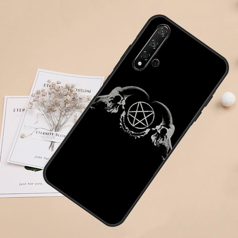 Devil Satan For Huawei Nova 10 9 SE 3i 7i 8i 11i 12i Y60 Y61 Y70 Y72 Y73 Y90 Y91 P20 P40 P30 Lite Case