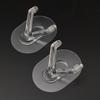 1/20pcs Transparent Wall Mounted Hook No-drill Bag Coat Storage Sticky Hooks Multifunctional Home Kitchen Bathroom Hanging Hooks