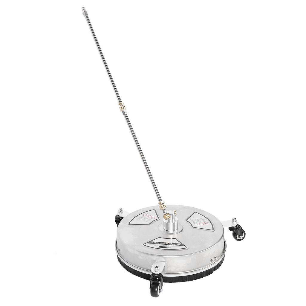 15-calowy czyścik do powierzchni myjki ciśnieniowej Maksymalne ciśnienie 4000 PSI Złącze 1/4 cala Stal nierdzewna