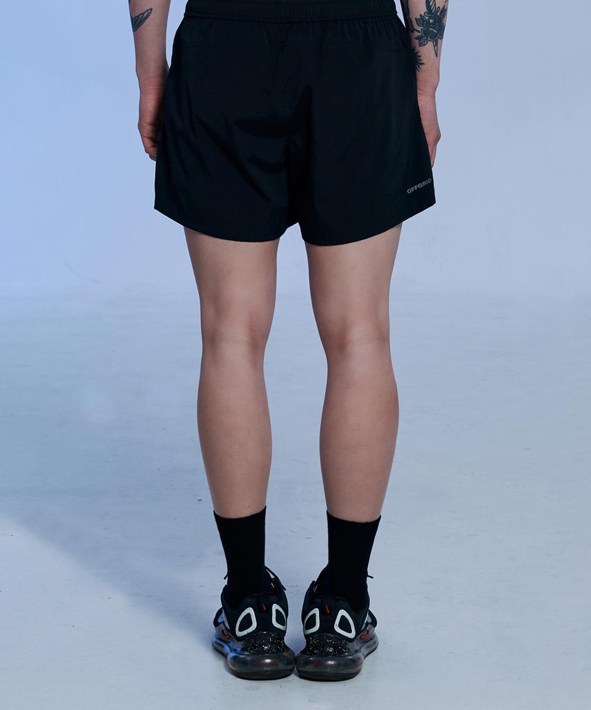 OFFGRID Glide Running Shorts - Black