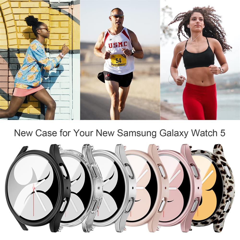 Case for Samsung Galaxy Watch 5 pro 45mm PC Bumper Cover All-Around Screen Protector case Galaxy watch 5 44mm 40mm accessories