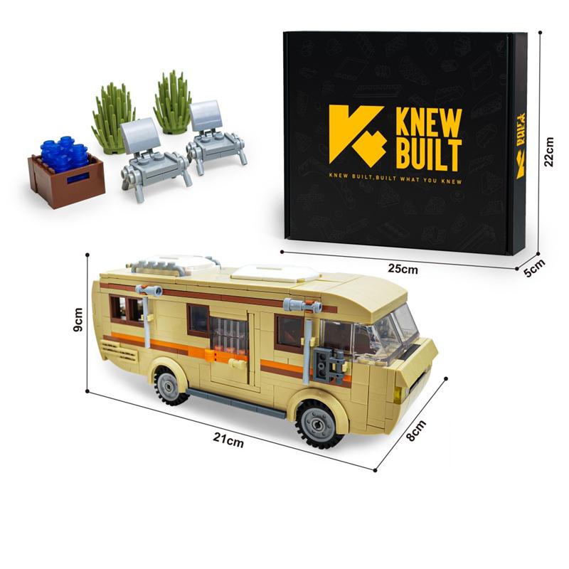 Popular Green Light Bus Building Blocks Shark Assembly Toys Simulated Sports Car Decoration Ornaments Collection Gifts