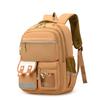 The New Color Matching Schoolbag for Primary School Students In Grades 1-6 Is Lightweight and Heavy-duty