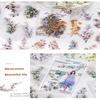 30Pcs/Set Waterproof Vintage Pet Plant Flower Stickers For Diy Crafts Scrapbook Photo Album Decoration