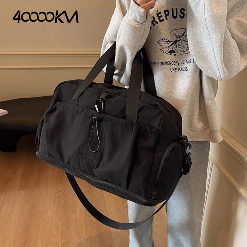 Expandable Travel Duffle Bag with Trolley Sleeve
