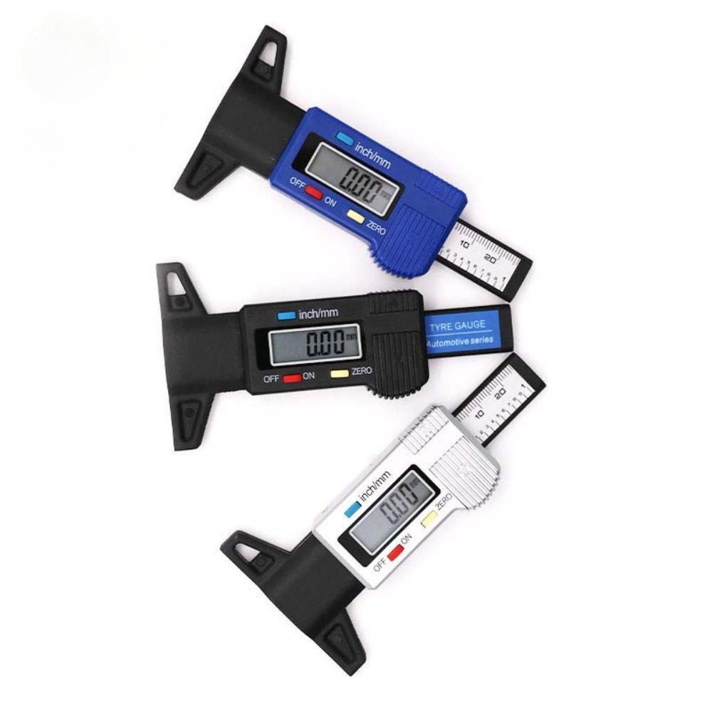 

Digital Car Tyre Tire Tread Depth Gauge Meter Measurer Tool Caliper Thickness Gauges Tread Brake Pad Shoe Tire Monitoring System чорний