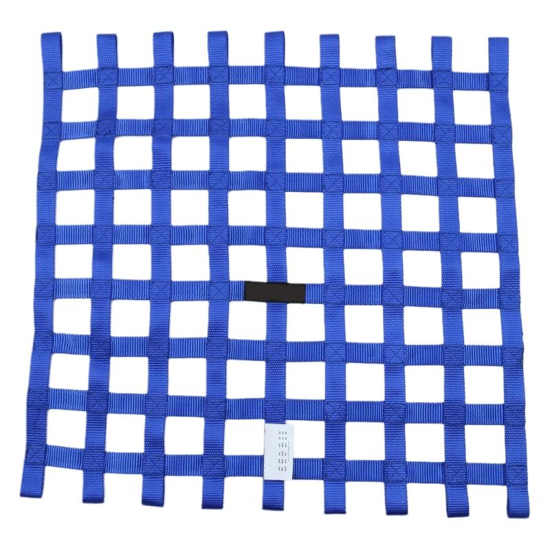 1PC Window Net Race Car Window Net Mounting Kit Ribbon Style 24Hx24W / 20Hx24W / 18Hx24W Car Accessories Black/Red/Blue