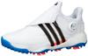 Adidas Golf Tour360 22 Boa Herren Golfschuhe, Weiß/Core Black/Blue Rush, Größe 27.0 cm
