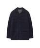 Iolo Double Face Wool Knit Coat_Dark Navy