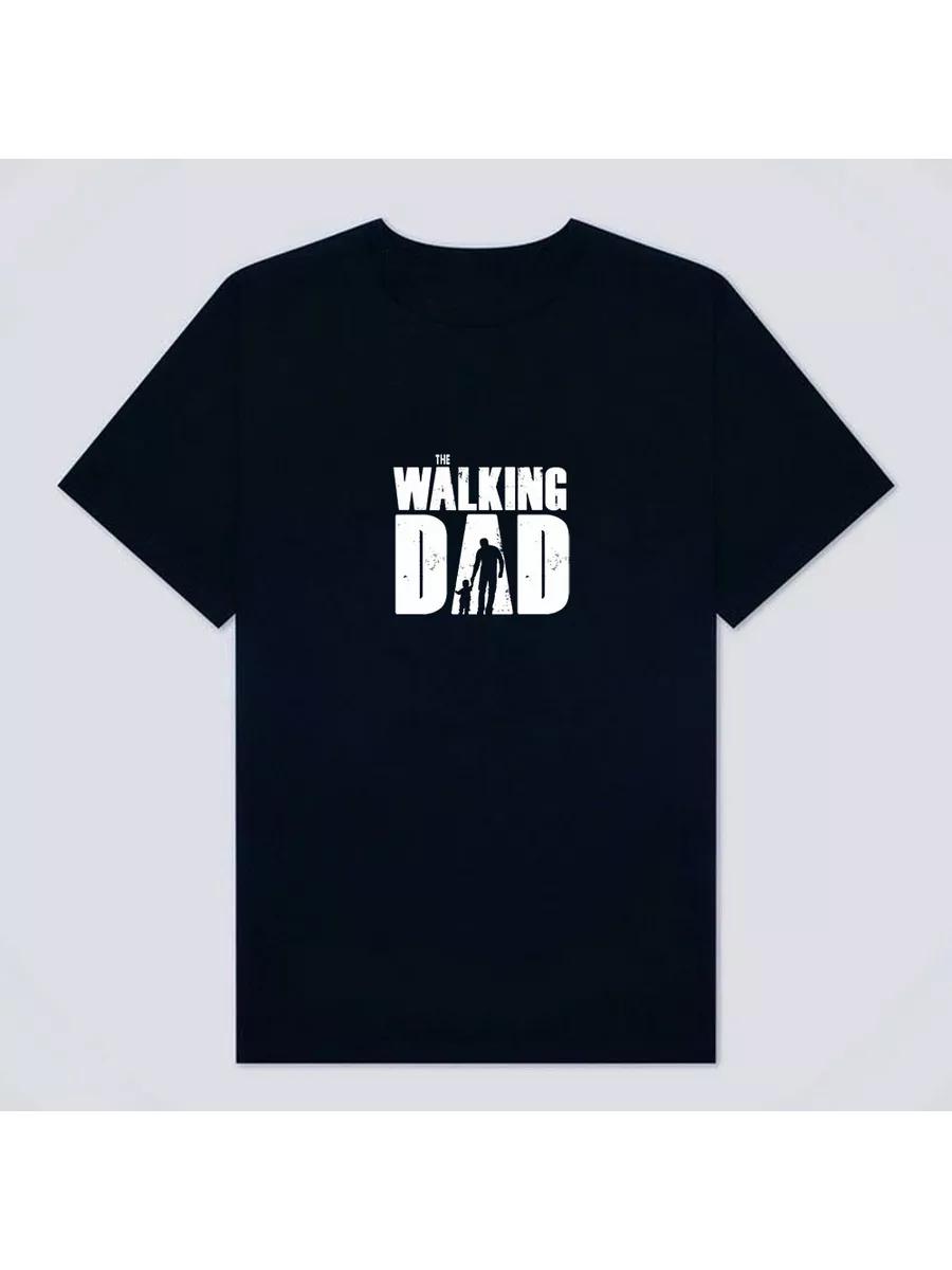 T-shirt with print Walk with Dad L