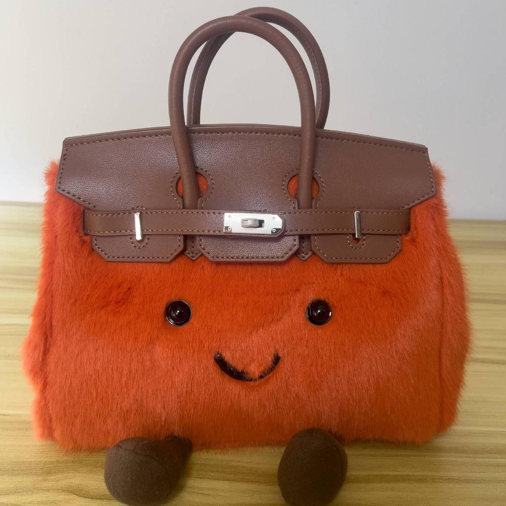 Jellycat Roztomilá nadýchaná platinová panenka Crossbody Elf Kabelka