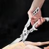 1 Stück Edelstahl Multifunktionale Starke Hühnerknochenschere Scharfe Haushaltslebensmittelschere Hühnerknochen Fischgräten