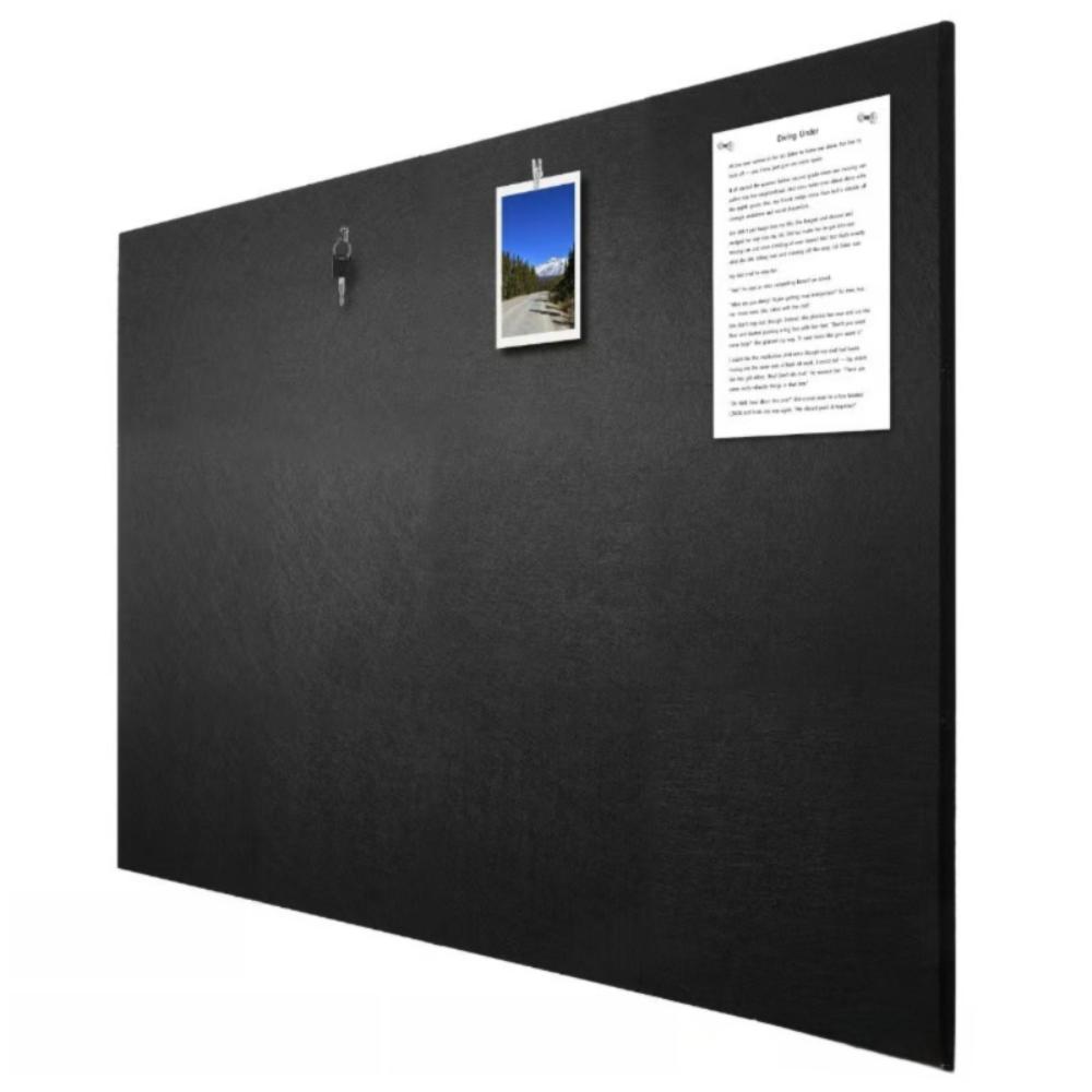 Felt Acoustic Panel Self Adhesive Wall Tiles Sticker Smooth Surface Bulletin Board  for Home Office