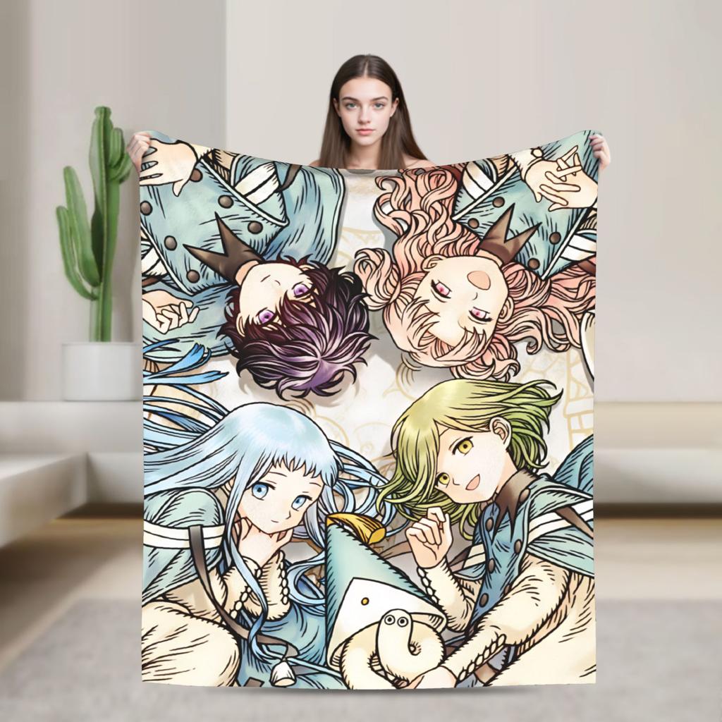 Witch Hat Atelier Blanket Decorative Flannel Bedding Throws For Couch Chair Warm Custom DIY Quality Bedspread Gift Idea