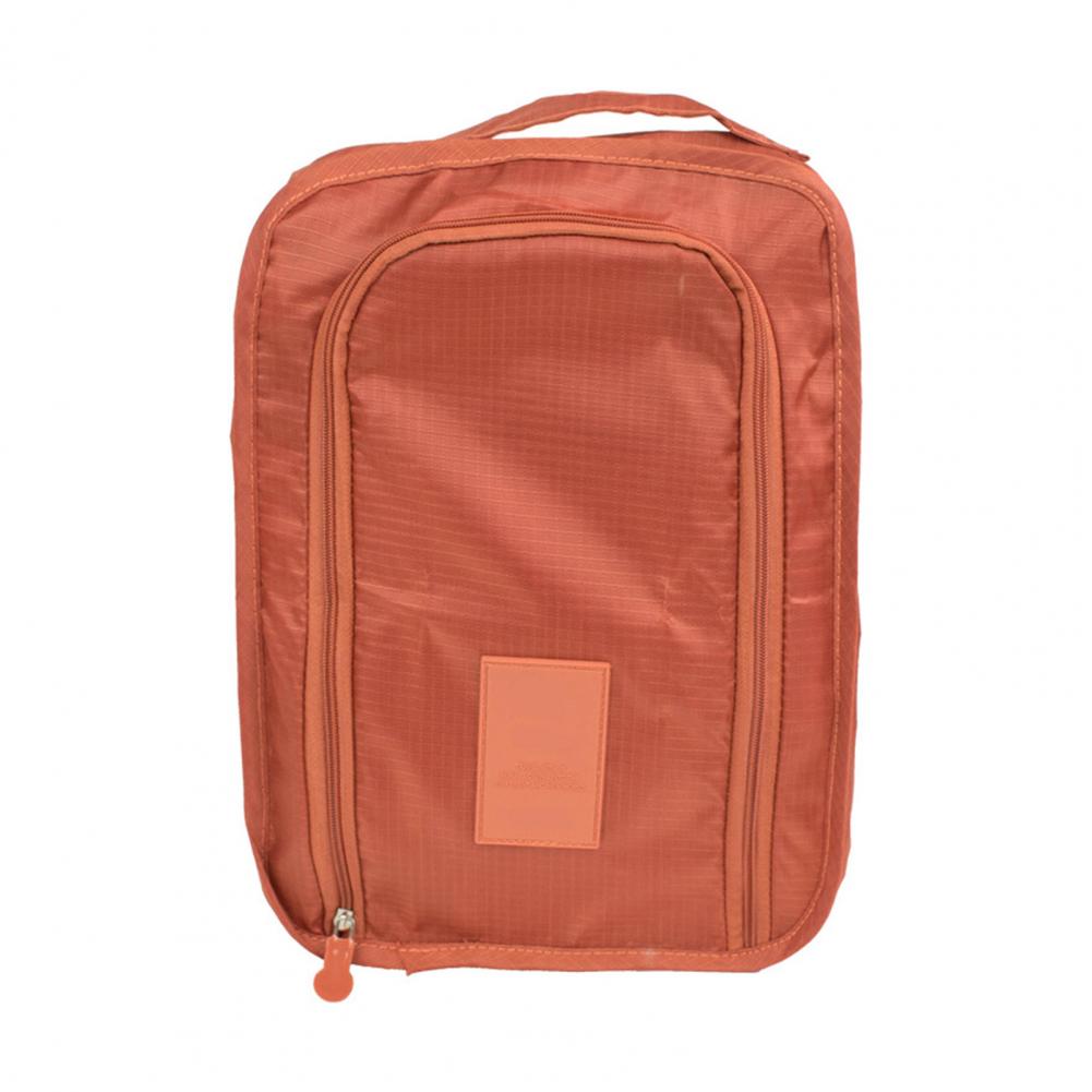 

Travel Shoe Pouch Polyester Foldable Shoe Pouch Portable Organizer Bags Shoe Sorting Pouch Sneakers Bag shoes bag for travel помаранчевий