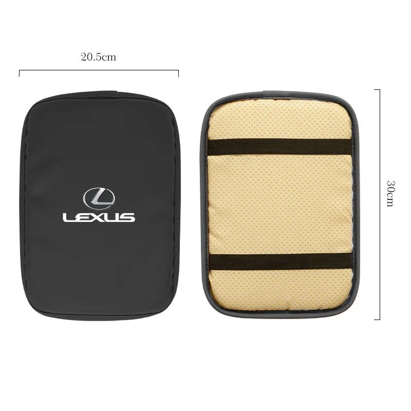 THQP1 Lexus Car Armrest Cover Cushion Armrest Box Protective Pad For Lexus F SPORT ES RX NX LS UX LM LX GX LC RZ IS CT GS RC HS SC LBX