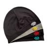 Synaworld Men's Retro Hip Hop Skull Embroidery Knit Cap
