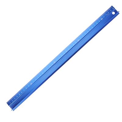 20CM 30CM 45CM 60CM Χάρακας Κοπής Τύπου L Μεταλλική Χειροτεχνία Χάρακας Ασφαλείας Αντιολισθητικός Κλίμακας από Κράμα Αλουμινίου Εργαλείο Μέτρησης Σχεδίασης