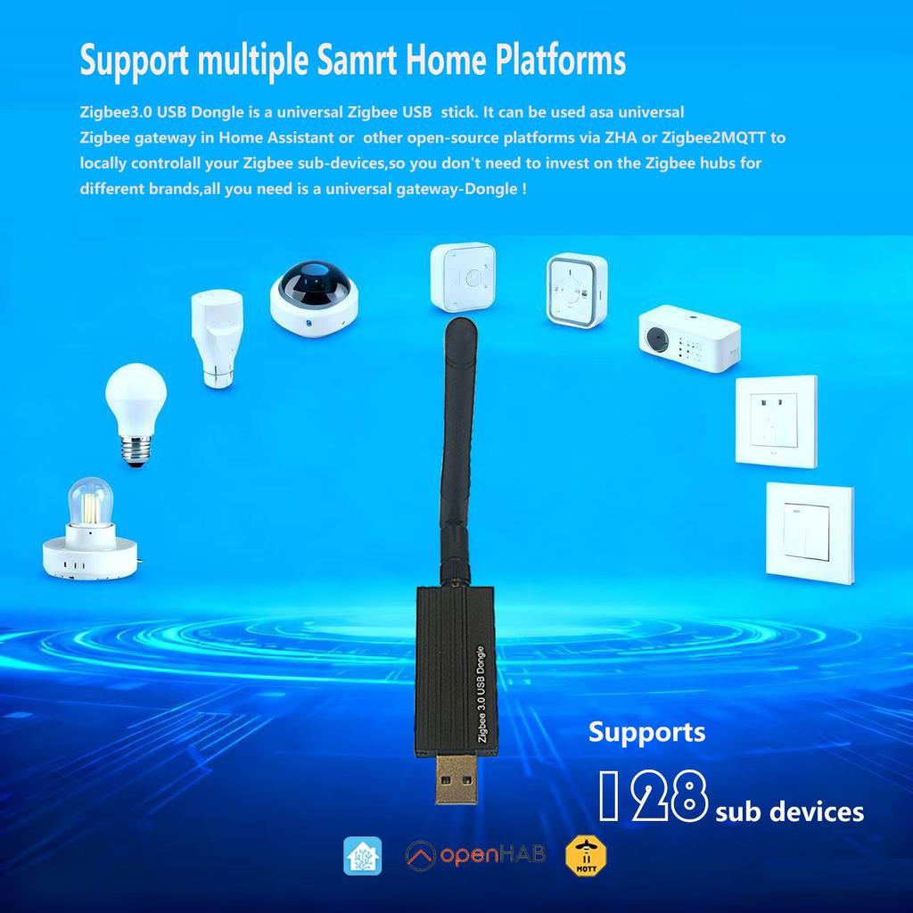 ZBDongle-P Zigbee 3.0 USB Dongle for Home Assistant