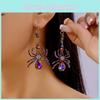 Costume Jewelry With Cartoon Spider Pendant For Women Halloween Party Accessories