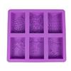 Rectangular Lace Silicone Mold