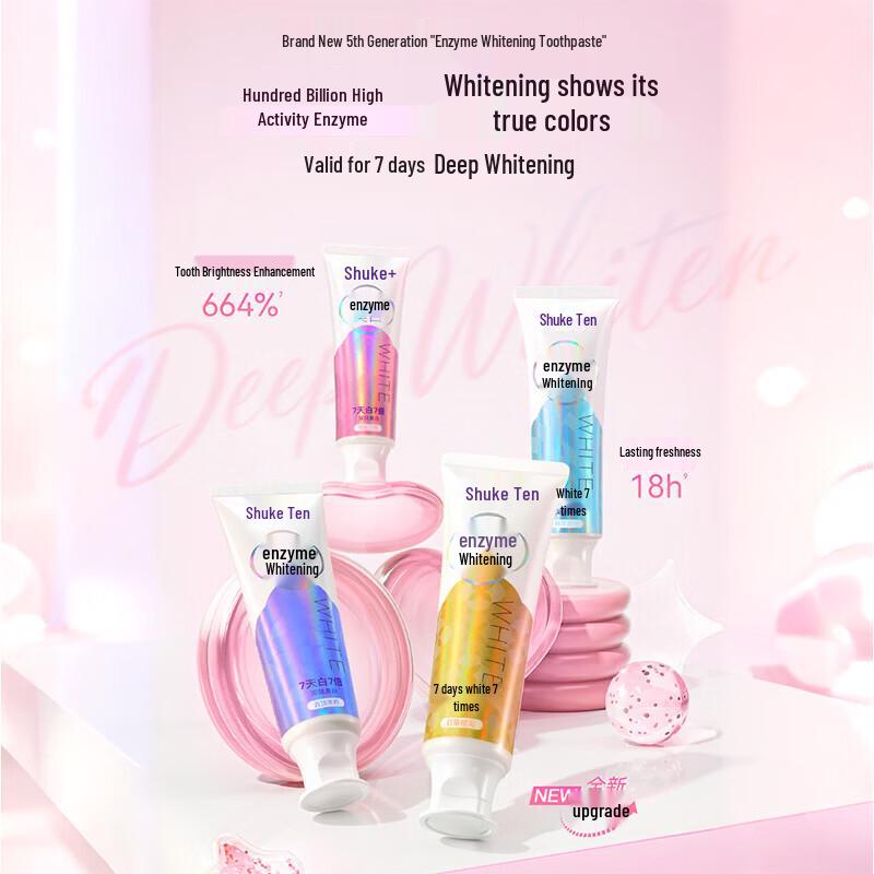 Saky Enzyme Whitening Toothpaste with Lime Scent