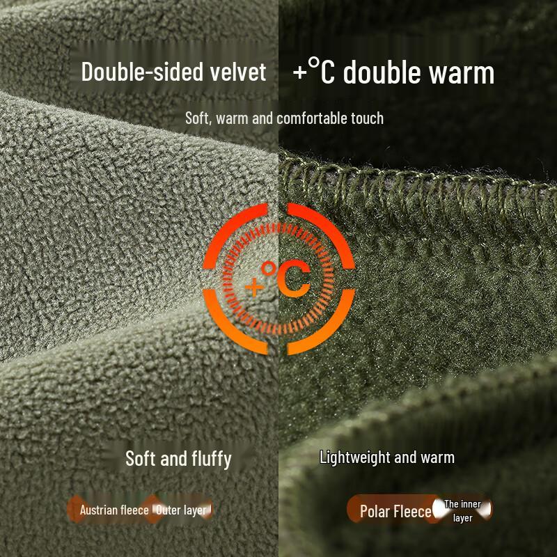 Baleno Men's Fleece Lined Stand Collar Jacket