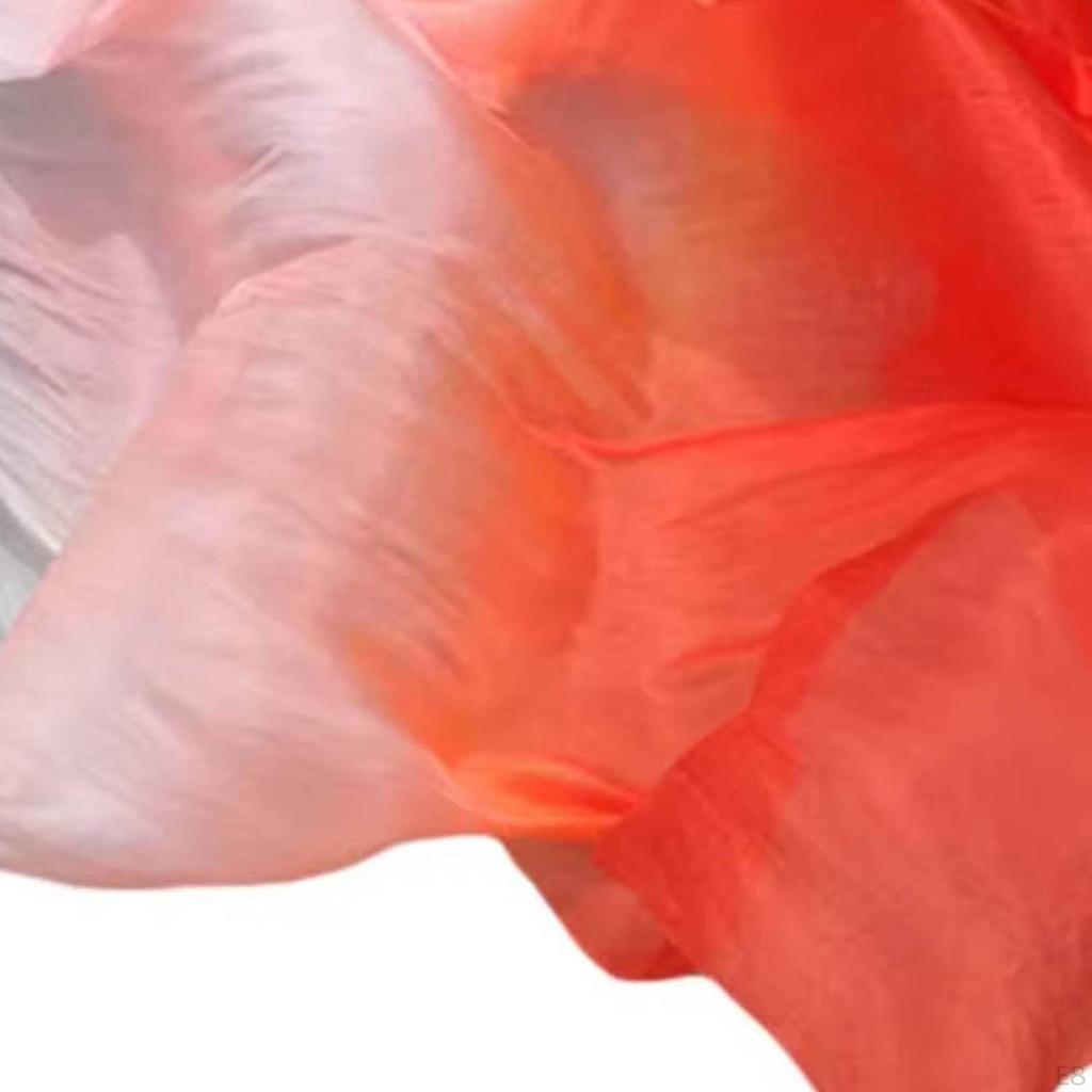 1.80m Long Silk Belly Dance Fan for Stage Performance Costume Accessories