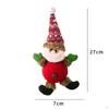 Christmas Tree Decorations Car Pendants with Lights Cartoon Photo Props Window Ornaments