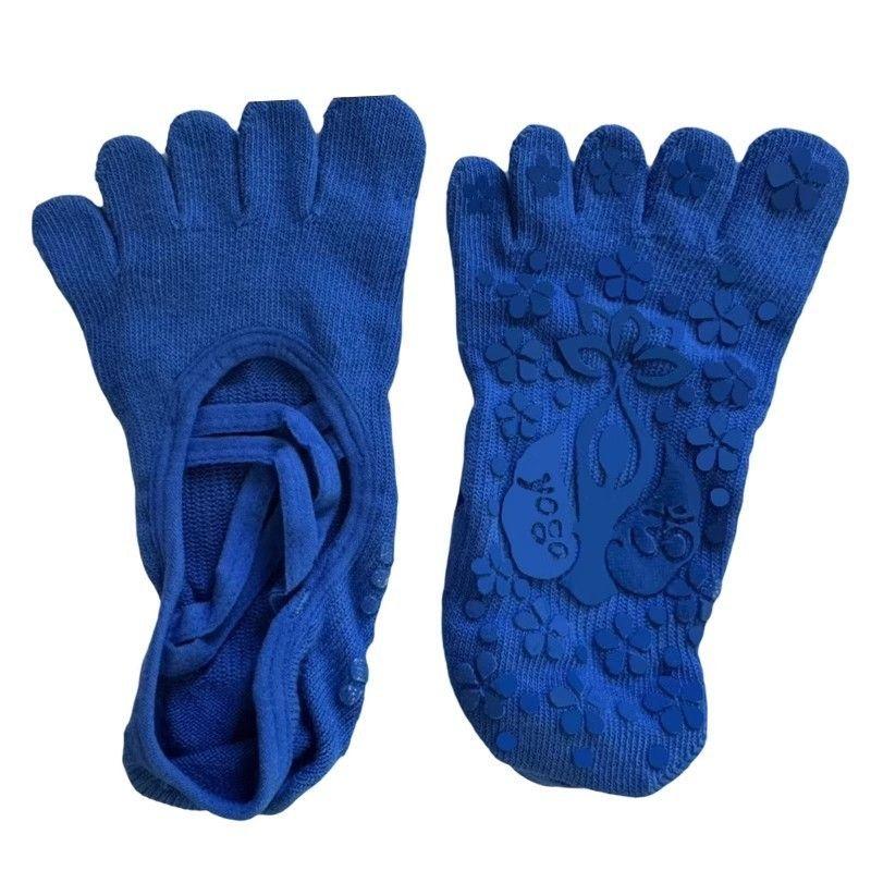 

Носки для йоги Нескользящие Профессиональные Женские Носки с Пальцами Носки для Пилатеса Носки для Дома Взрослые Нескользящие Носки для Йоги Blue (34-size 36 upgrade)