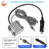 12V 24V To 30V 3.5A Power Converter Step UP Booster Module with Cigarette Lighter Adapter for RVs Surveillance Systems and Boats