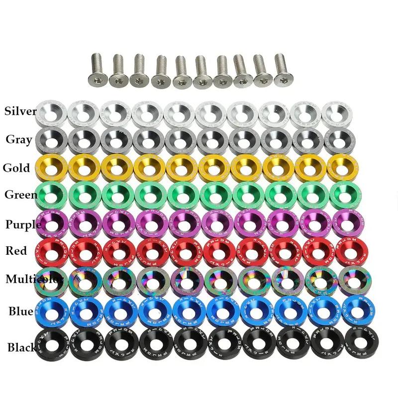 1/2set Scooter Fasteners Screws Handle Bar Screw Washers For Dualtron 1 2 3 Thunder Eagel Ultra Zero 9 Parts Car Screws