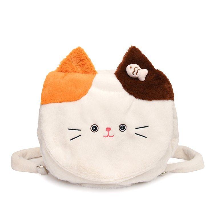 Schoolbag bear cartoon backpack cute girl college student backpack doll bag pain bag doll plush mini schoolbag