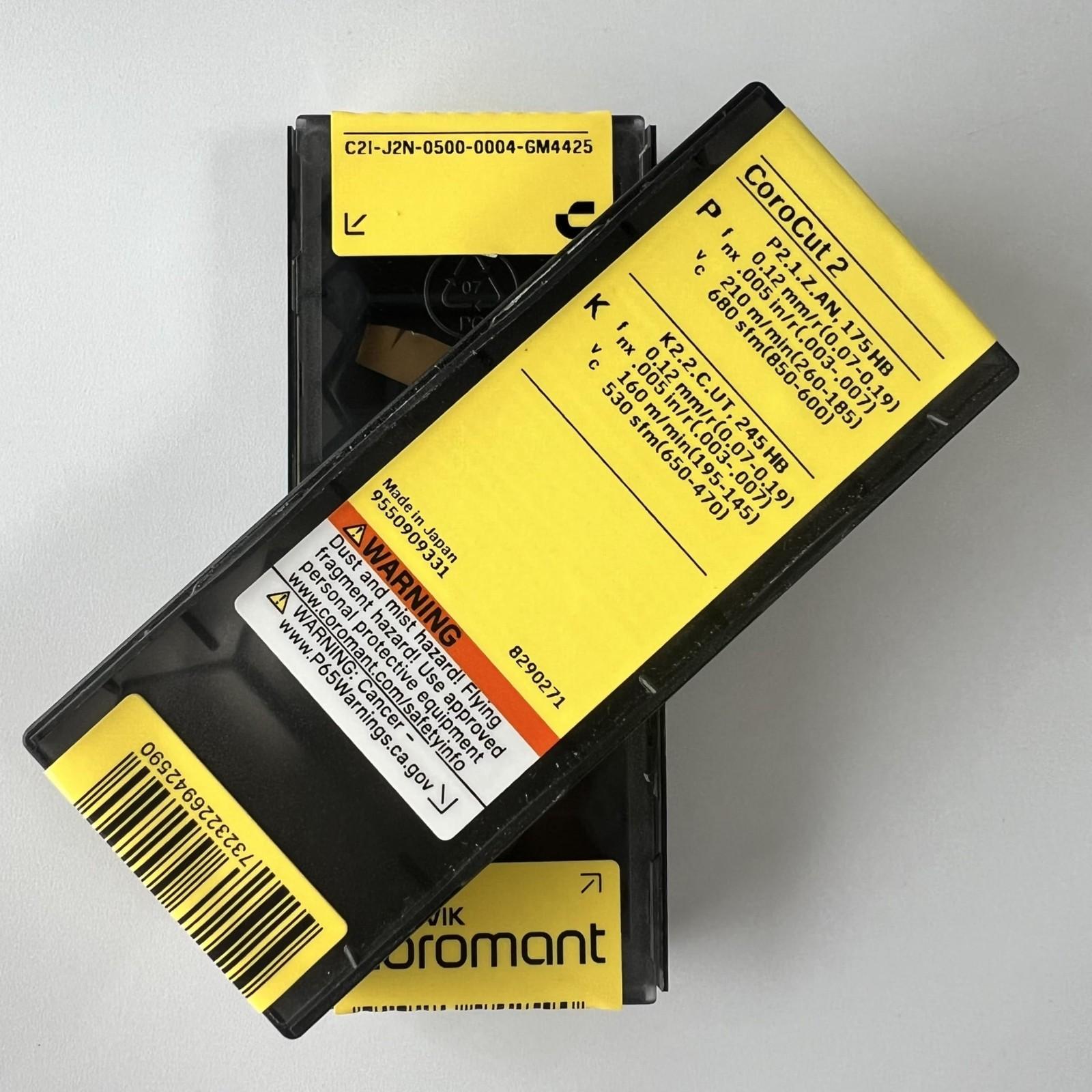 

SANDVIK / C2I-J2N-0500-0004-GM 4425 / Original Swedish hard alloy blade 5 Pcs