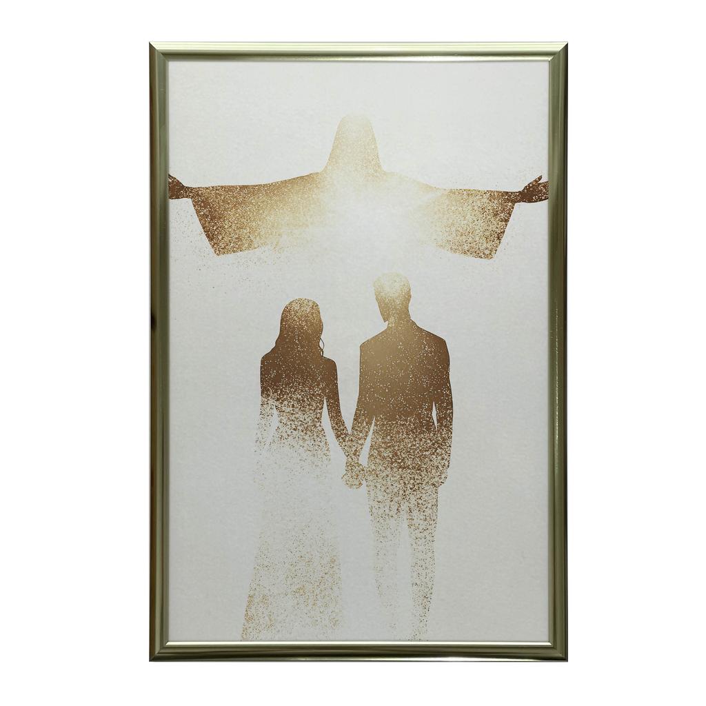 Pamiątka Ślubna Plakat Ślubne Błogosławieństwo Pamiątka Ślubna Plakat Ślubne Błogosławieństwo, 70X100 Cm, Bez Ramy, Papier Matowy 230 Gsm