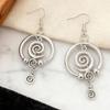 Elegant Star Vortex Dangle Earrings Ear Accessories Gift For Women Trendy Party Or Casual Outfits
