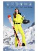 Women's Slimming One-Piece Windproof Ski Suit - Thickened and Warm
