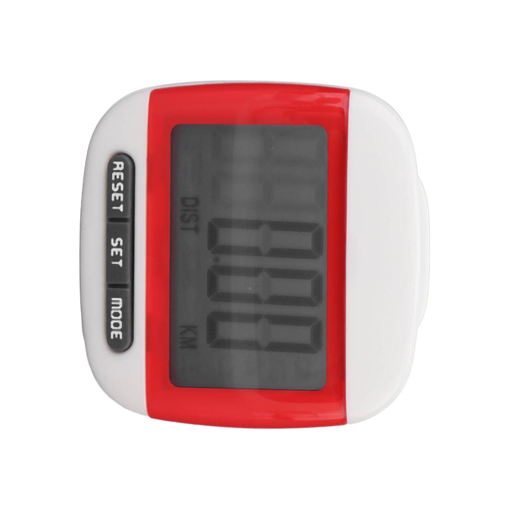 Elderly Step Counter LCD Display Clear Screen Accurate Walking Pedometer with Clip