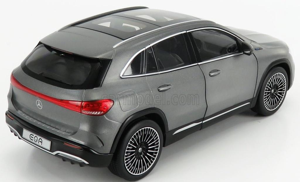NZG EQA 2021 Scale Diecast Model Car Mercedes-Benz (H243) (Gray) 1/18