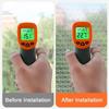 Weatherproofing Window Insulation Kit,Window Insulation Film for Winter,Window Thermal Cover Insulating Curtains,Waterproof,Windproof,Dust