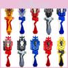 Beyblade Burst Sparking String Launcher Children Toy Activities Blue