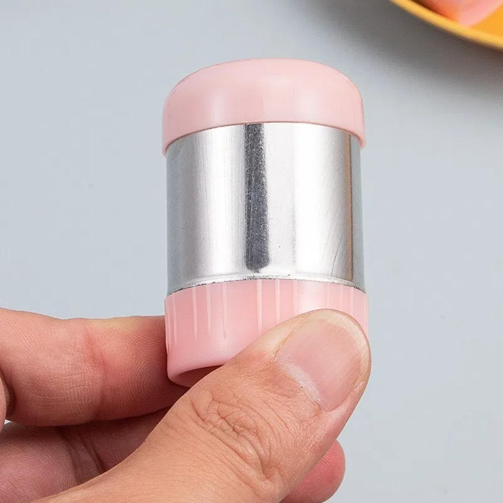 Stainless Steel Salt Shaker with Dust Cover Condiment Jar Mini Seasoning Bottle  Kitchen