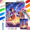 Magic Characters Oil Painting Hand Painting Art Kit Coloring Painting Handmade Diy Home Decoration Gift