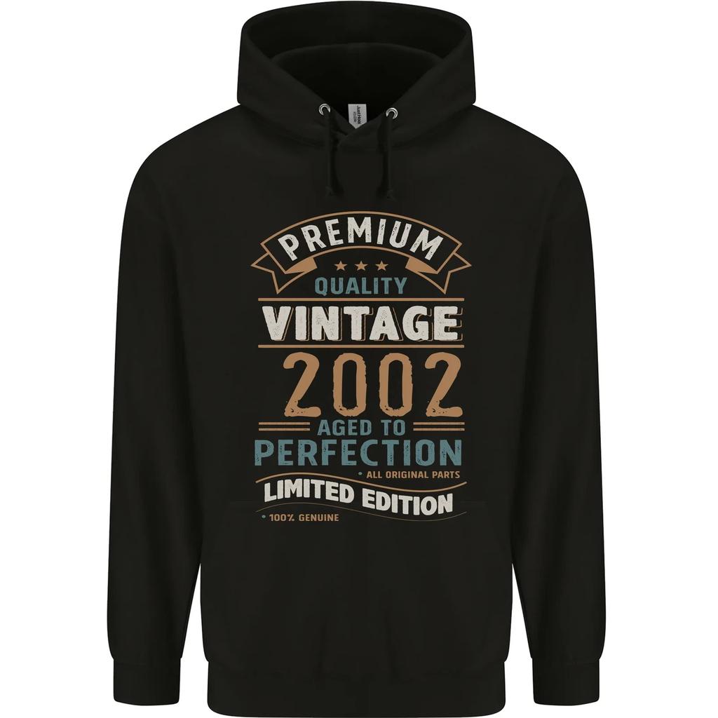 Premium Vintage 23rd Birthday 2002 Hoodie