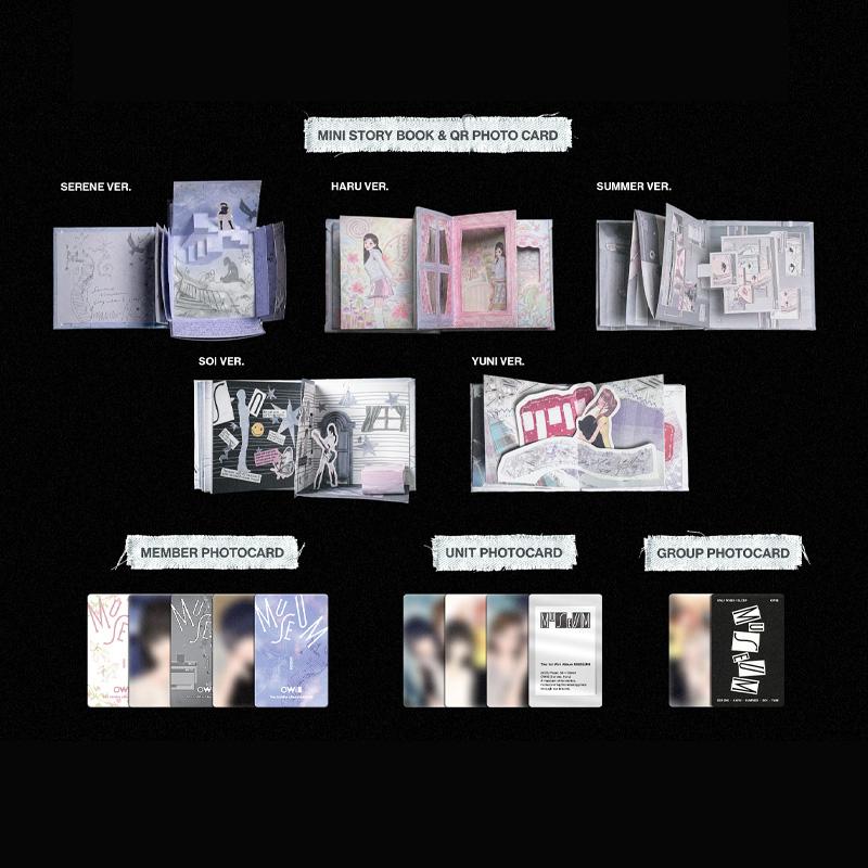 OWIS 1st Mini Album MUSEUM (Missing Piece Ver.)